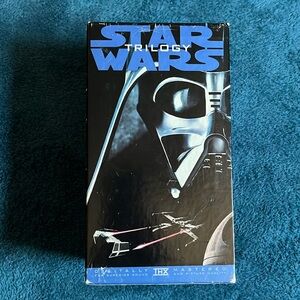 Vintage Star Wars Trilogy VHS 1995 3Tape Box Set THX Digitally Mastered
